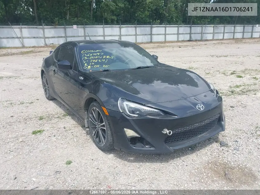 TOYOTA N/A 2013, VIN JF1ZNAA16D1706241