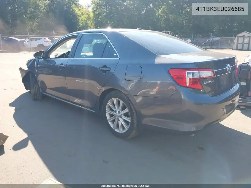 2014 TOYOTA CAMRY VIN 4T1BK1FK3EU026685 — фото 3