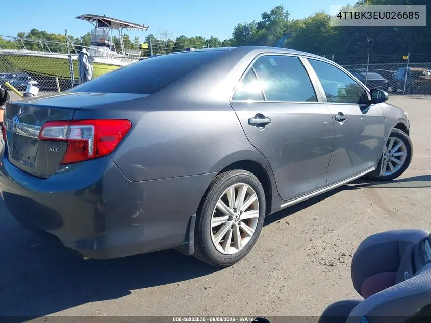 2014 TOYOTA CAMRY VIN 4T1BK1FK3EU026685 — фото 4