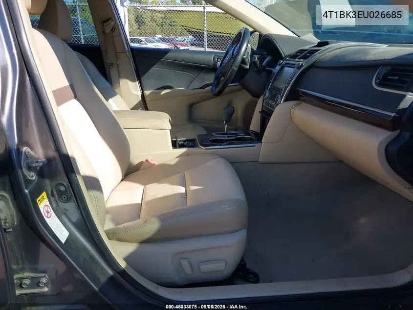 2014 TOYOTA CAMRY VIN 4T1BK1FK3EU026685 — фото 5