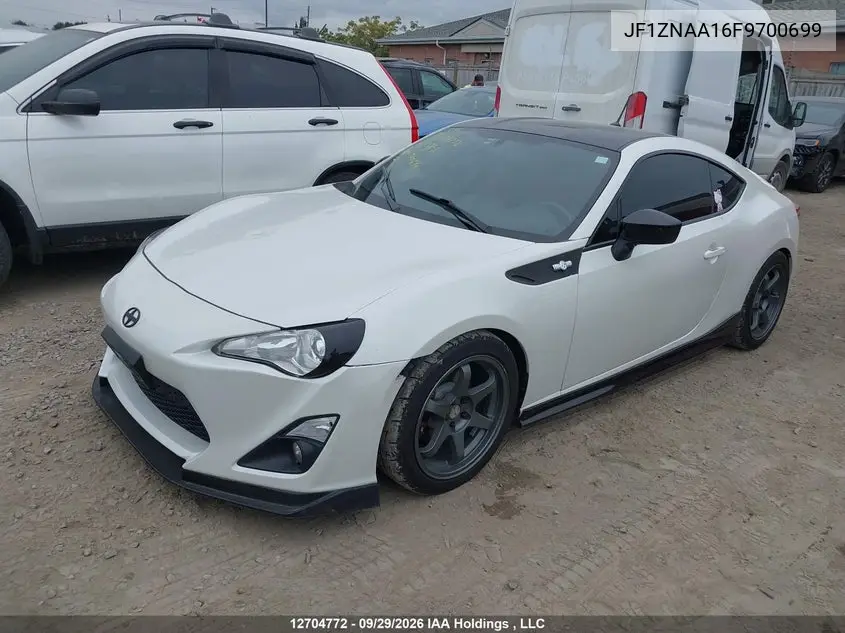 2015 TOYOTA N/A VIN JF1ZNAA16F9700699 — фото 2