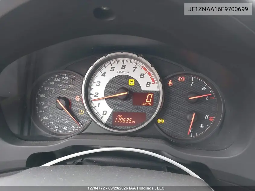 2015 TOYOTA N/A VIN JF1ZNAA16F9700699 — фото 7