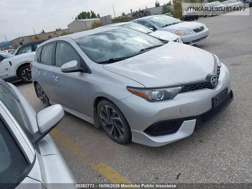 TOYOTA N/A 2016, VIN JTNKARJE5GJ514477
