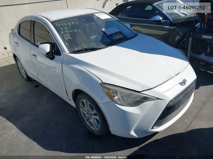 TOYOTA YARIS 2017, VIN 3MYDLBYV3HY161255