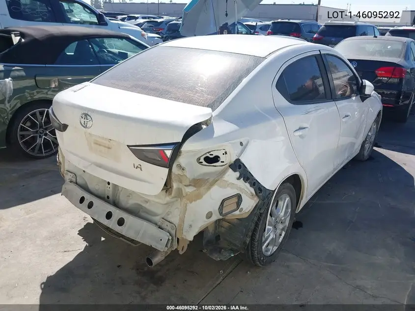 2017 TOYOTA YARIS VIN 3MYDLBYV3HY161255 — фото 4