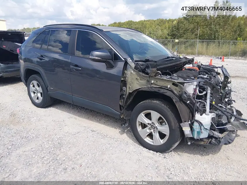TOYOTA RAV 4 2021, VIN 4T3RWRFV7MU046665