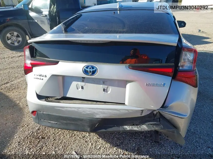 2022 TOYOTA PRIUS VIN JTDL9MFU3N3040292 — фото 18