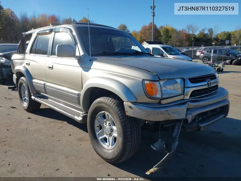 TOYOTA 4RUNNER 2001, VIN JT3HN87R110327519