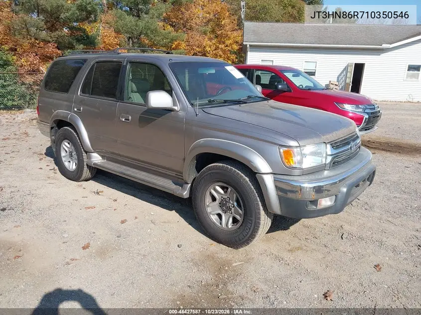 TOYOTA 4RUNNER 2001, VIN JT3HN86R710350546