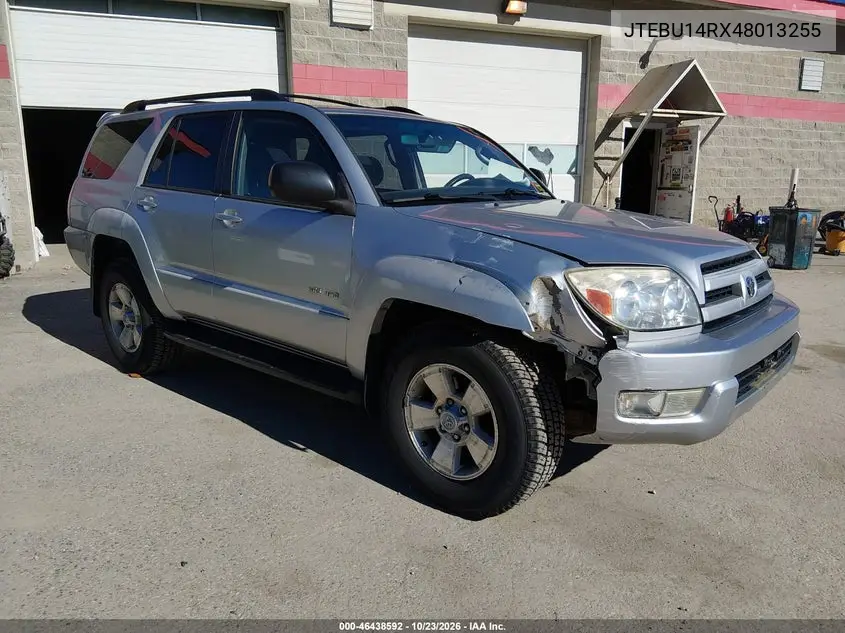 TOYOTA 4RUNNER 2004, VIN JTEBU14RX48013255