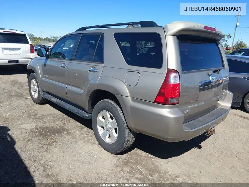 2006 TOYOTA 4RUNNER VIN JTEBU14R468060901 — фото 3