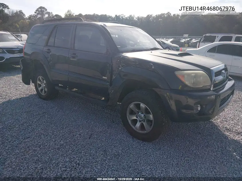 TOYOTA 4RUNNER 2006, VIN JTEBU14R468067976