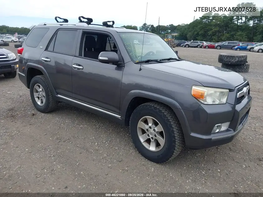 TOYOTA 4RUNNER 2010, VIN JTEBU5JRXA5007528