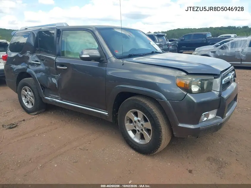 TOYOTA 4RUNNER 2013, VIN JTEZU5JR8D5046928