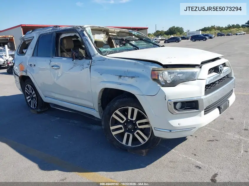 TOYOTA 4RUNNER 2014, VIN JTEZU5JR5E5073294