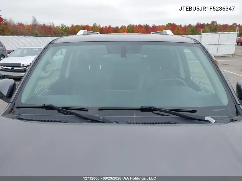 2015 TOYOTA 4RUNNER VIN JTEBU5JR1F5236347 — фото 18