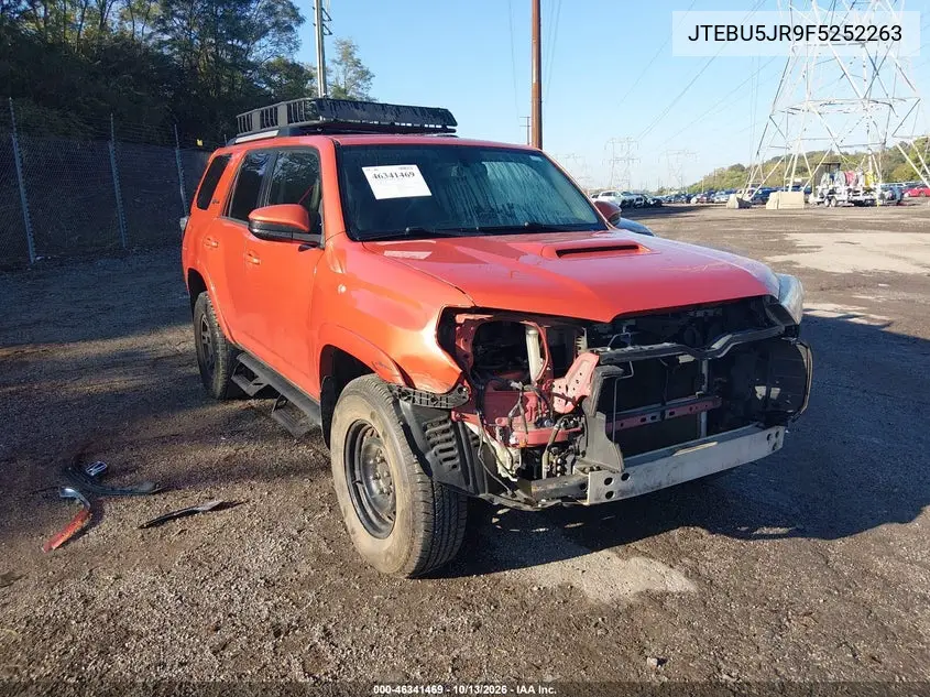 TOYOTA 4RUNNER 2015, VIN JTEBU5JR9F5252263