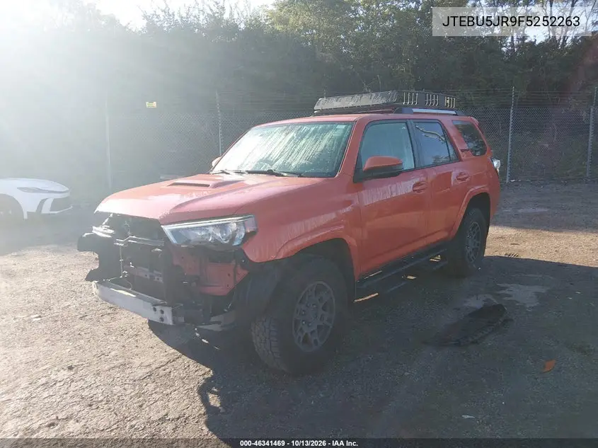 2015 TOYOTA 4RUNNER VIN JTEBU5JR9F5252263 — фото 2