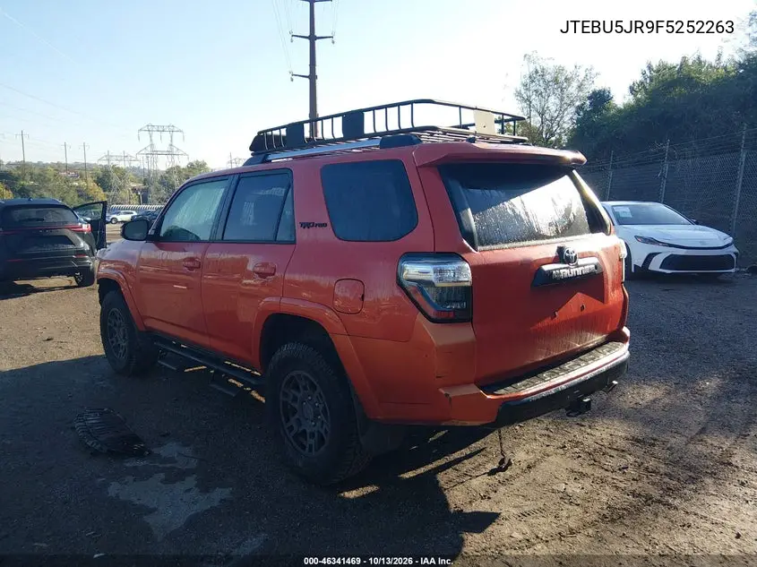 2015 TOYOTA 4RUNNER VIN JTEBU5JR9F5252263 — фото 3