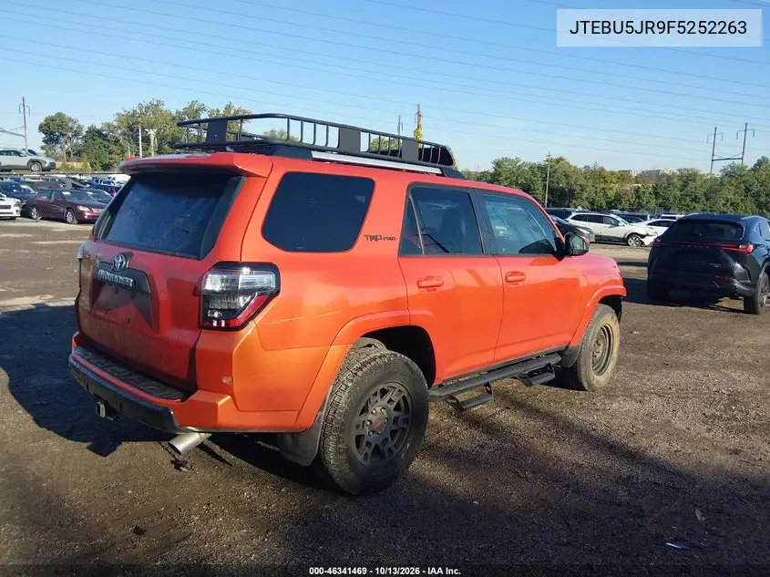 2015 TOYOTA 4RUNNER VIN JTEBU5JR9F5252263 — фото 4