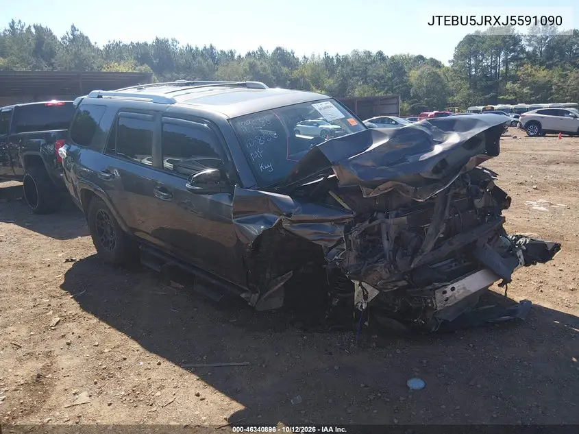 TOYOTA 4RUNNER 2018, VIN JTEBU5JRXJ5591090