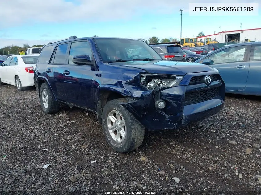 TOYOTA 4RUNNER 2019, VIN JTEBU5JR9K5661308