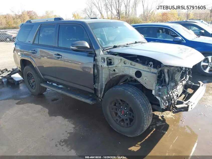 TOYOTA 4RUNNER 2020, VIN JTEBU5JR5L5791605