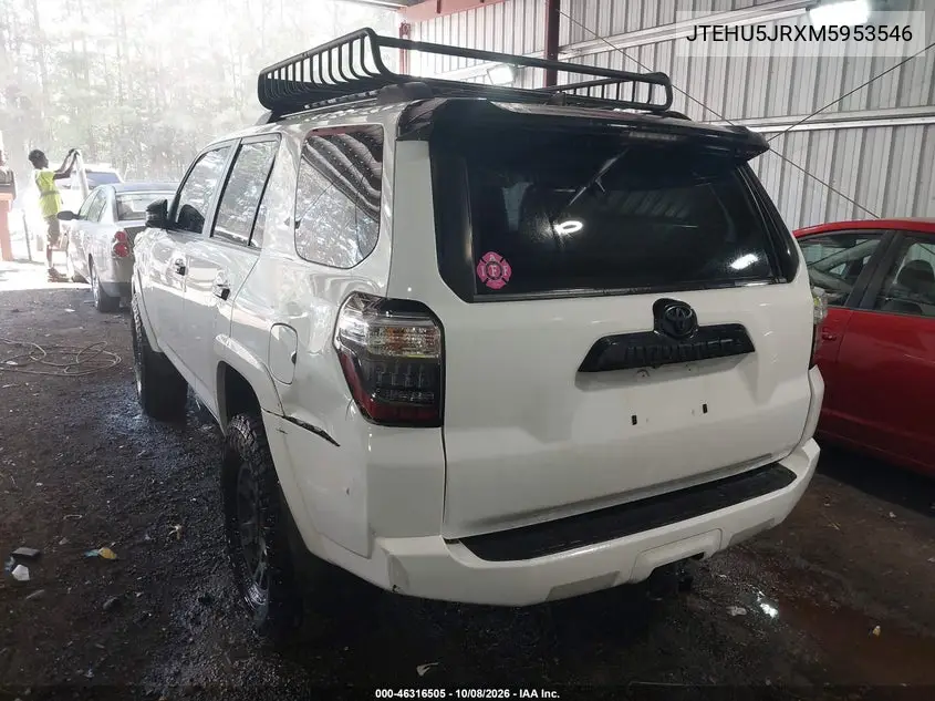 2021 TOYOTA 4RUNNER VIN JTEHU5JRXM5953546 — фото 3