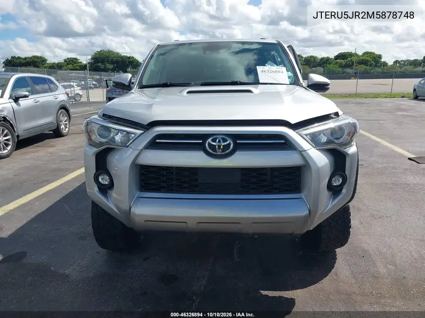 2021 TOYOTA 4RUNNER VIN JTERU5JR2M5878748 — фото 12