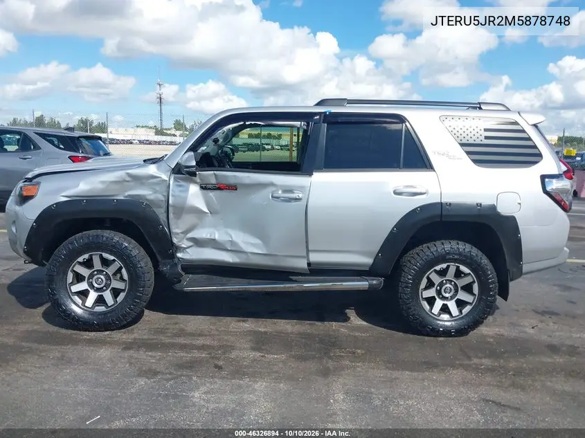 2021 TOYOTA 4RUNNER VIN JTERU5JR2M5878748 — фото 14