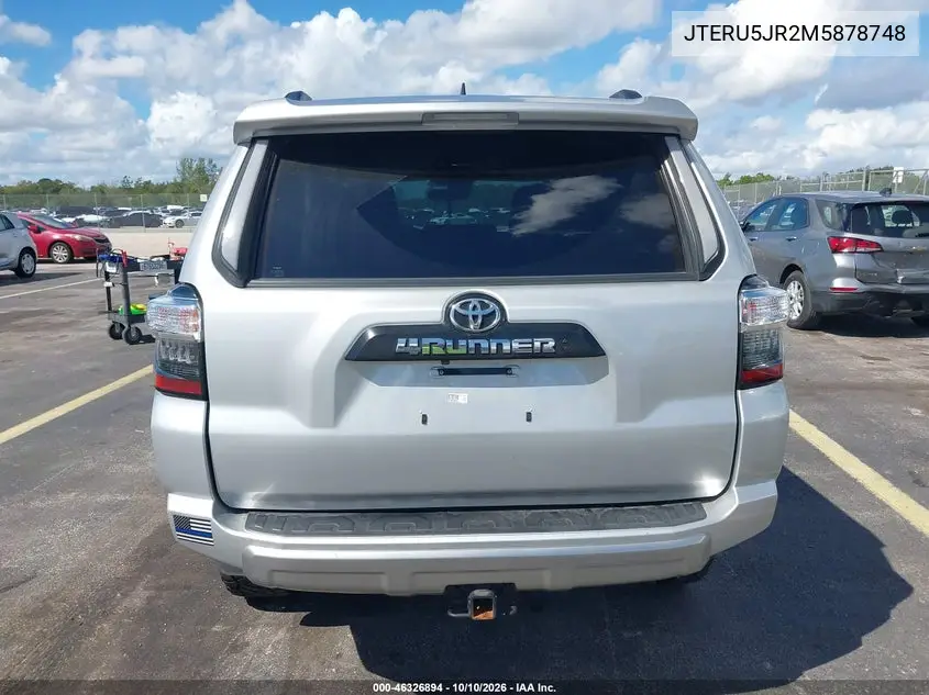 2021 TOYOTA 4RUNNER VIN JTERU5JR2M5878748 — фото 16