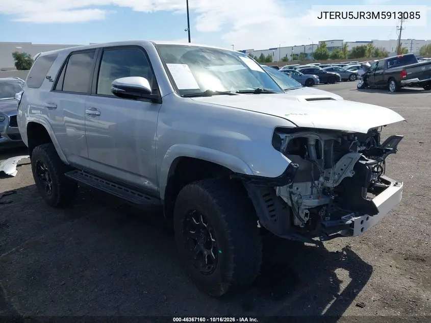 TOYOTA 4RUNNER 2021, VIN JTERU5JR3M5913085