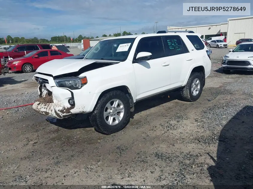 2023 TOYOTA 4RUNNER VIN JTEEU5JR9P5278649 — фото 2
