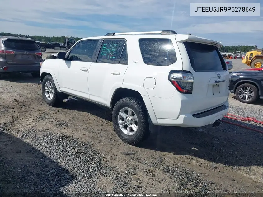 2023 TOYOTA 4RUNNER VIN JTEEU5JR9P5278649 — фото 3