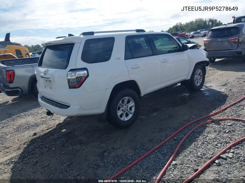2023 TOYOTA 4RUNNER VIN JTEEU5JR9P5278649 — фото 4