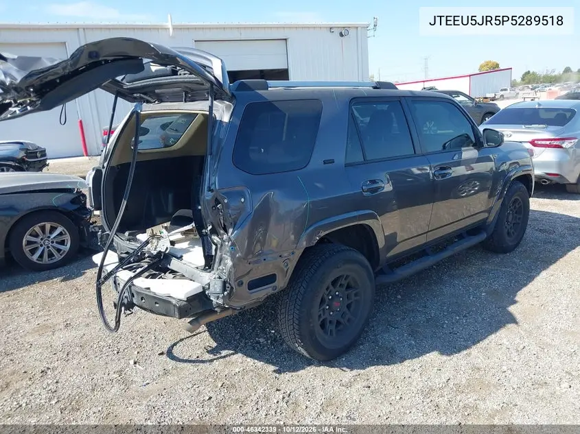 2023 TOYOTA 4RUNNER VIN JTEEU5JR5P5289518 — фото 4