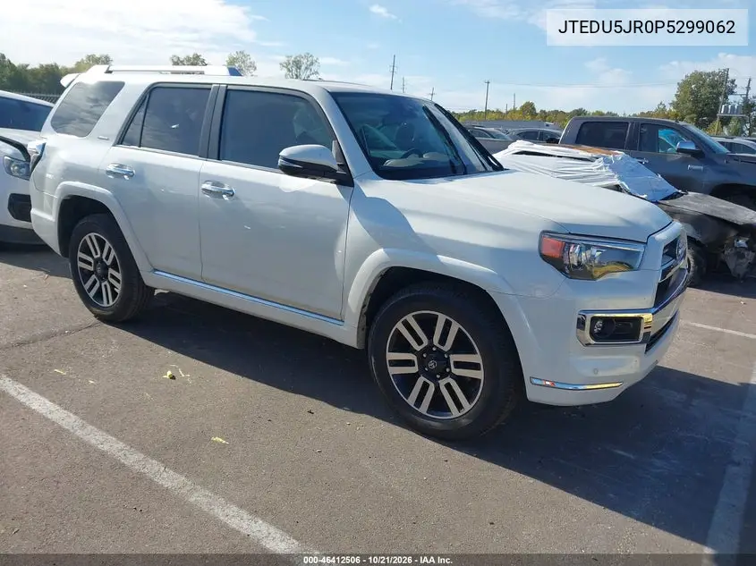 TOYOTA 4RUNNER 2023, VIN JTEDU5JR0P5299062