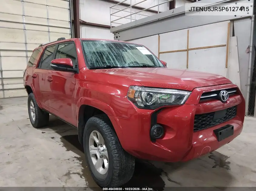 TOYOTA 4RUNNER 2023, VIN JTENU5JR5P6127415