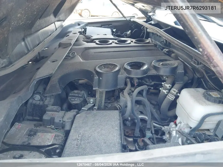 2024 TOYOTA 4RUNNER VIN JTERU5JR7R6293181 — фото 10