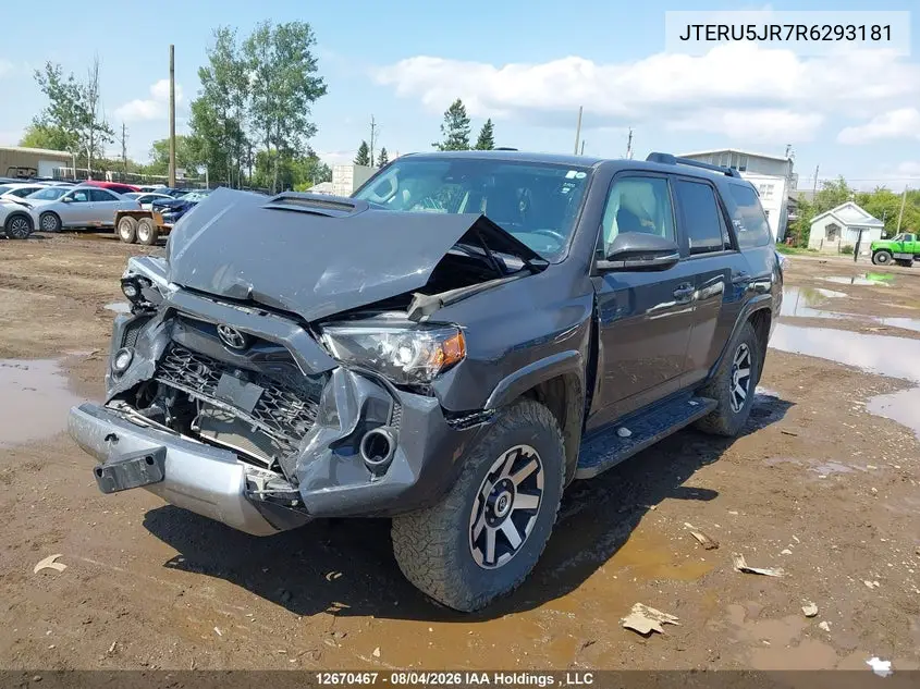 2024 TOYOTA 4RUNNER VIN JTERU5JR7R6293181 — фото 2