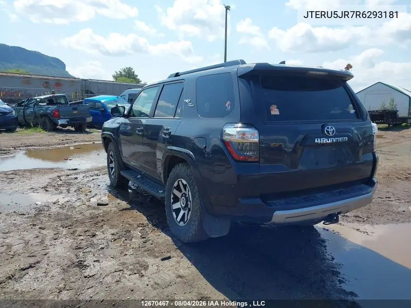 2024 TOYOTA 4RUNNER VIN JTERU5JR7R6293181 — фото 3