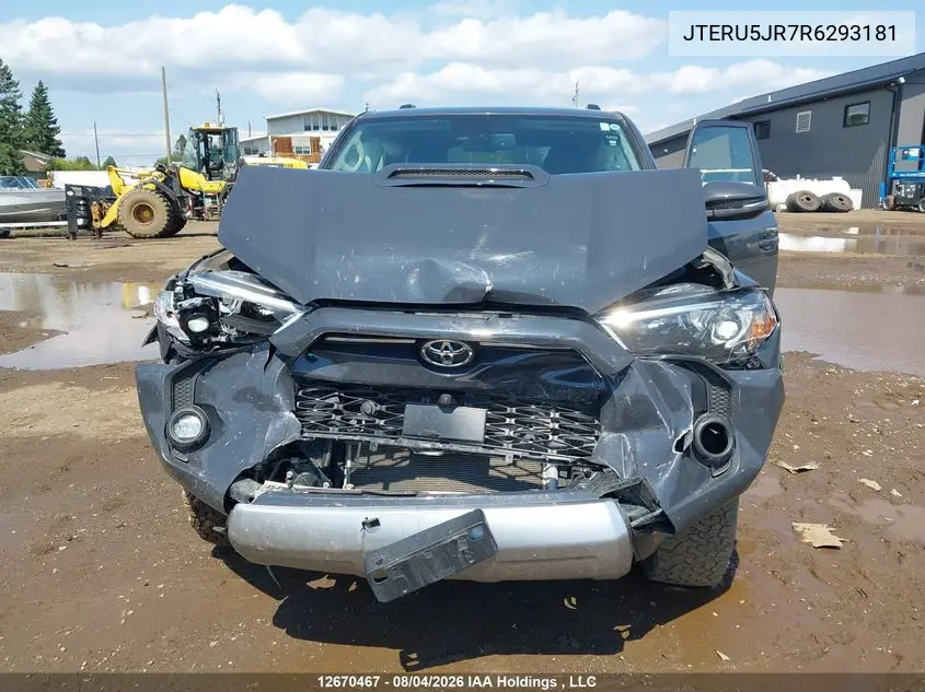 2024 TOYOTA 4RUNNER VIN JTERU5JR7R6293181 — фото 6