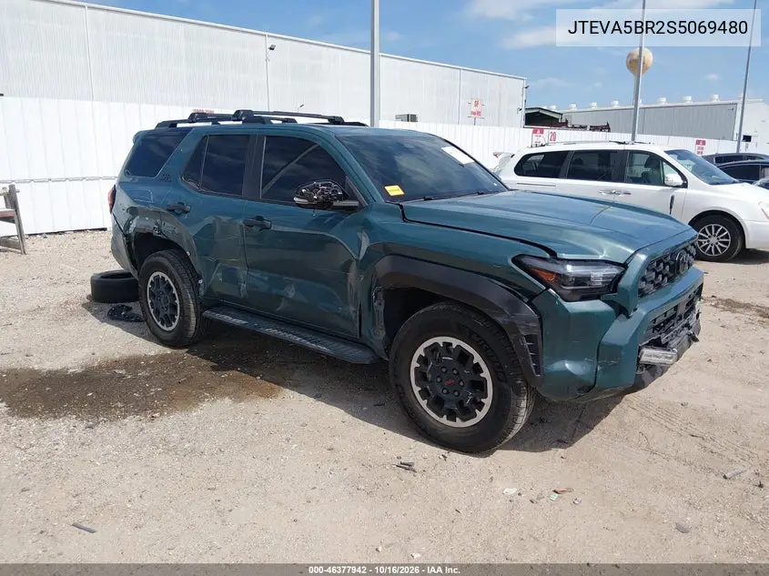 TOYOTA 4RUNNER 2025, VIN JTEVA5BR2S5069480