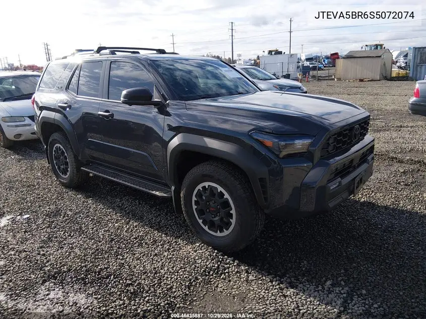 TOYOTA 4RUNNER 2025, VIN JTEVA5BR6S5072074