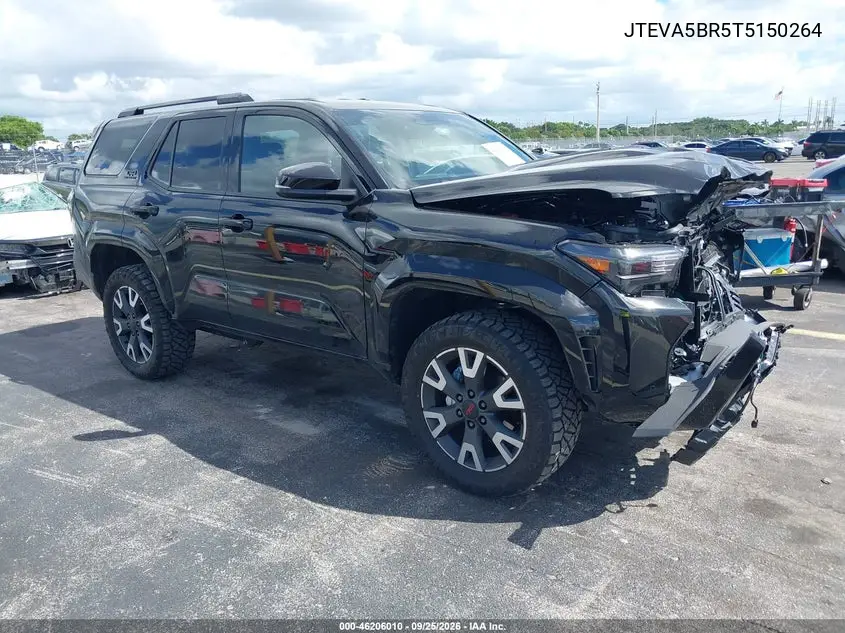 TOYOTA 4RUNNER 2026, VIN JTEVA5BR5T5150264