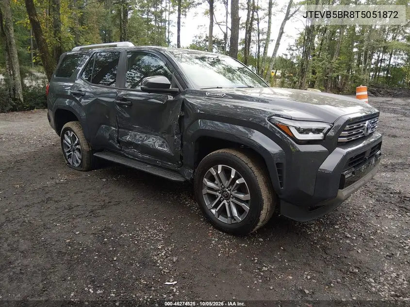 TOYOTA 4RUNNER 2026, VIN JTEVB5BR8T5051872