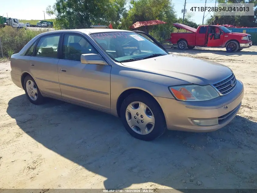 TOYOTA AVALON 2004, VIN 4T1BF28B94U341013