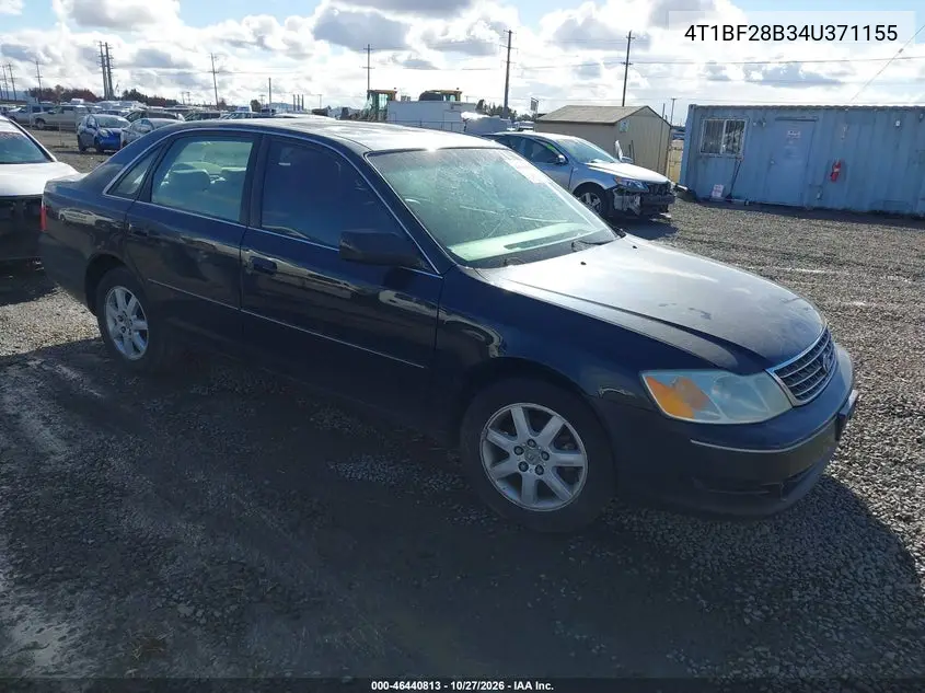 TOYOTA AVALON 2004, VIN 4T1BF28B34U371155