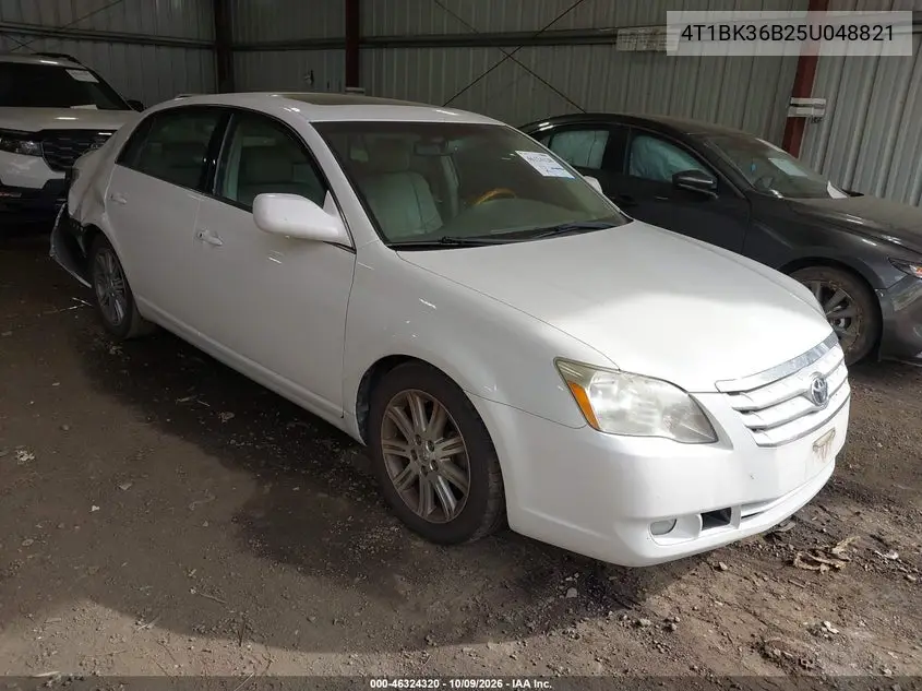 TOYOTA AVALON 2005, VIN 4T1BK36B25U048821