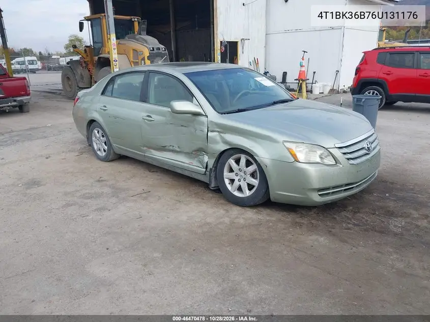 TOYOTA AVALON 2006, VIN 4T1BK36B76U131176